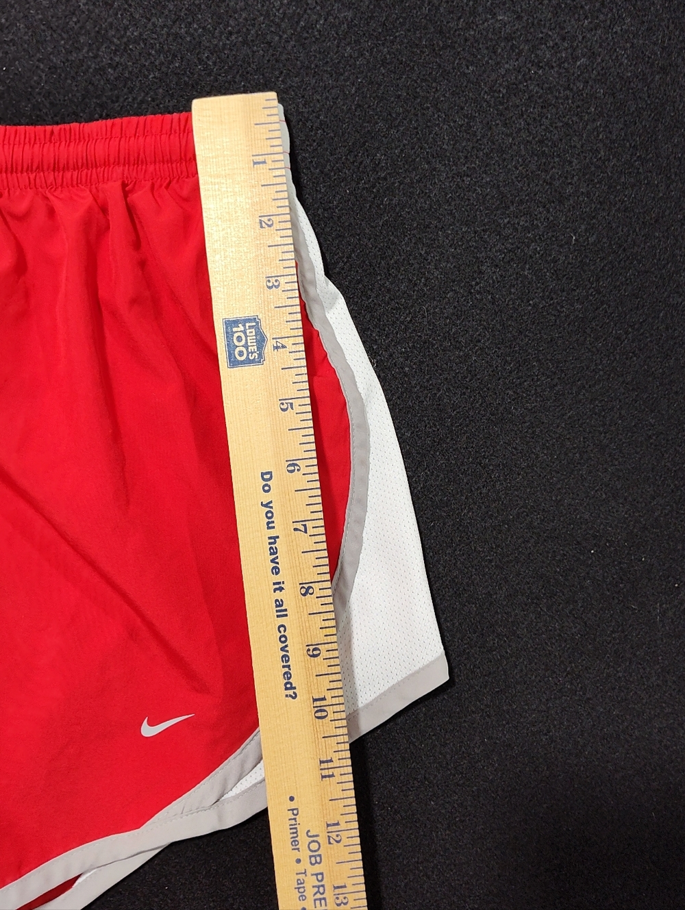 The Ohio State Buckeyes Red Nike Dri-Fit Team Women's Small (4-6) Running Shorts - Picture 13 of 14